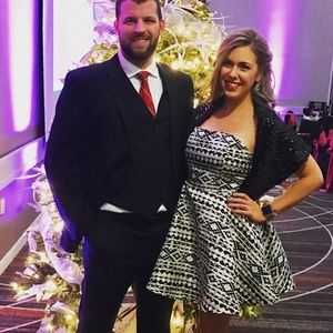 Metallic Aztec print strapless mini dress